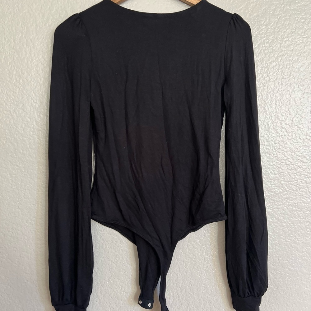 Bundle of 3 Kaylene V-Neck Balloon Sleeve Bodysuits - Picture 13 of 15
